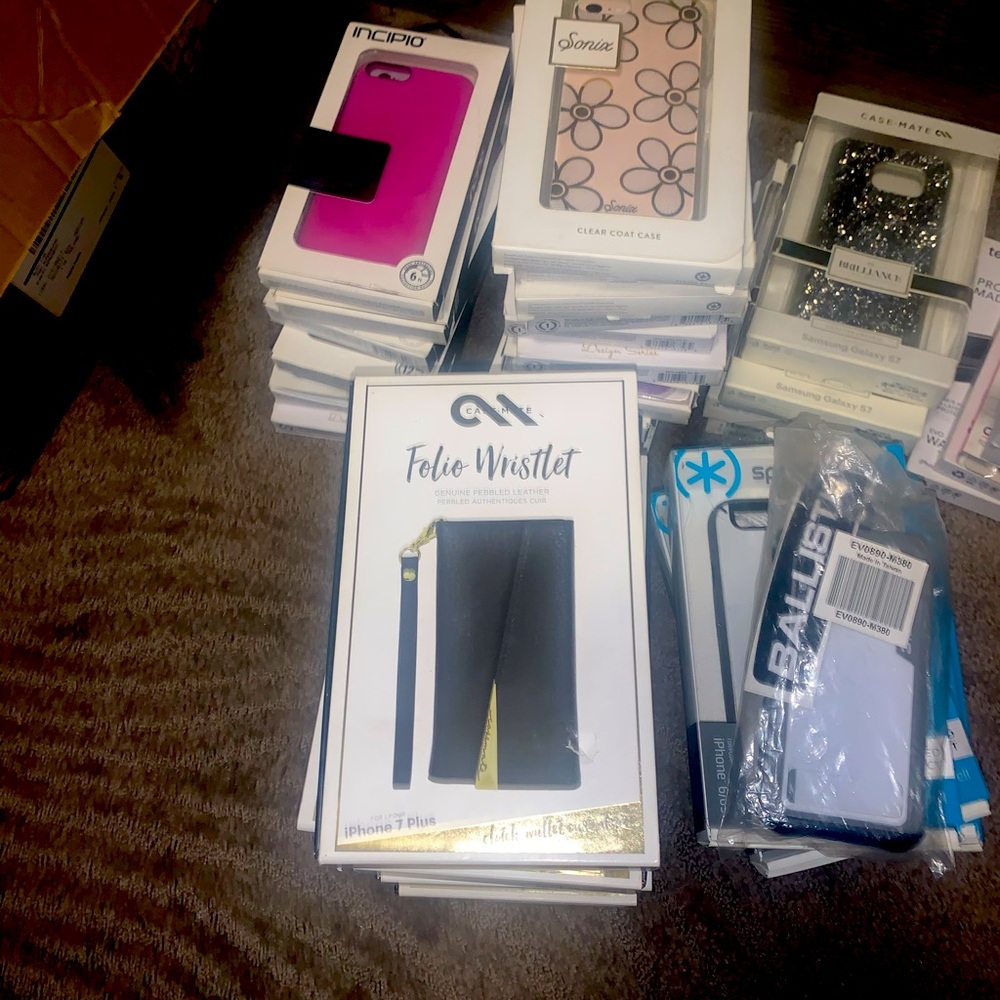 iPhone cases! Samsung cases!